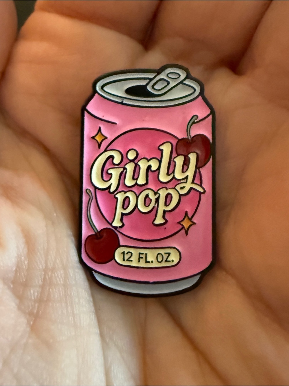 New Girly Pop Pink Fizzy Cherry Soda Drink Cute Y2K Nostalgia Kawaii Meme